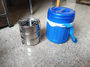 Insulated 3 container lunch box