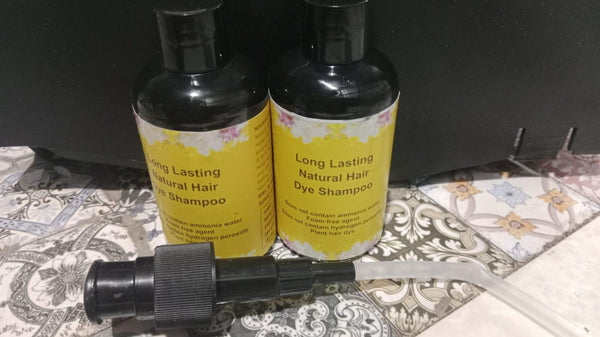 Long Lasting Natural Hair Dye Shampoo 100ML (Pack of 2)