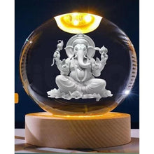 Ganesh Crystal LED Lamp