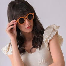 Haute Sauce Women Brown Lens Brown Round Sunglasses (Pack of 2)