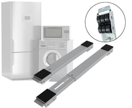 Multi-Functional Adjustable Trolley Fixed Mount Racks Holder (Pair of 1)