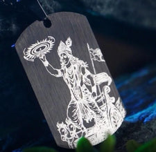 Guiding Krishna Godform Pendant with Chain