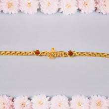 Mahakal Trishul Design  Rudraksh Beads Bracelet Rakhi