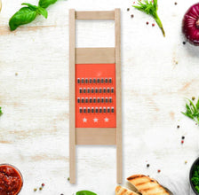 Professional Wooden Mandolin Slicer – Precision Slicer for Vegetables, Fruits, and Cheeses