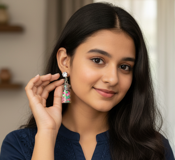 Girl earring combo(3pcs)