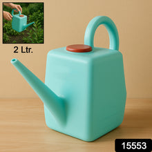 2 Litre Heavy-duty Plastic Gardening Watering Can With Long Spout  Ergonomic Handle