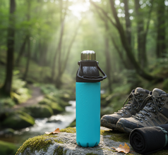 Plastic Sports Bottle Insulated, Leakproof,  (1100Ml / Mix Color)