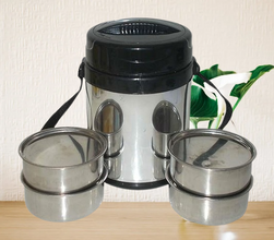 Insulated 3 container lunch box